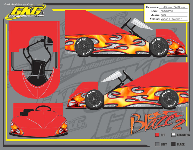 BLAZE 2 WEDGE SIDE GRAFIX